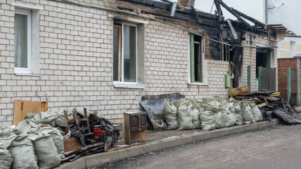 Professional Fire Damage Removal technician working in Cave Creek, AZ
